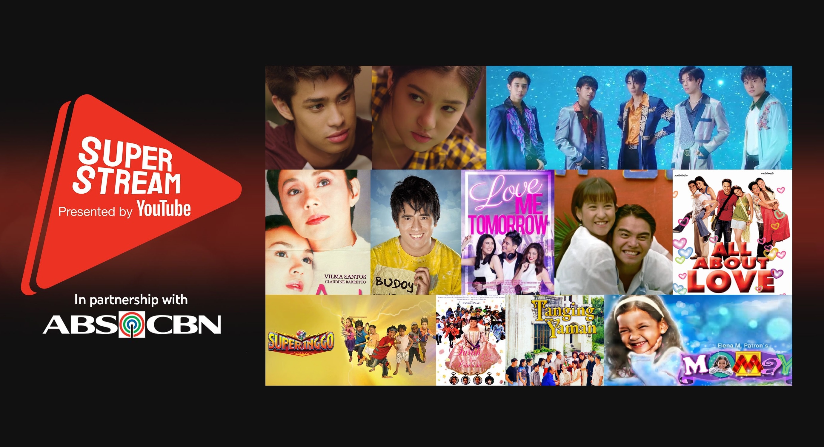 ABS-CBN gives free access to to movies, series on YouTube Super Stream this summer