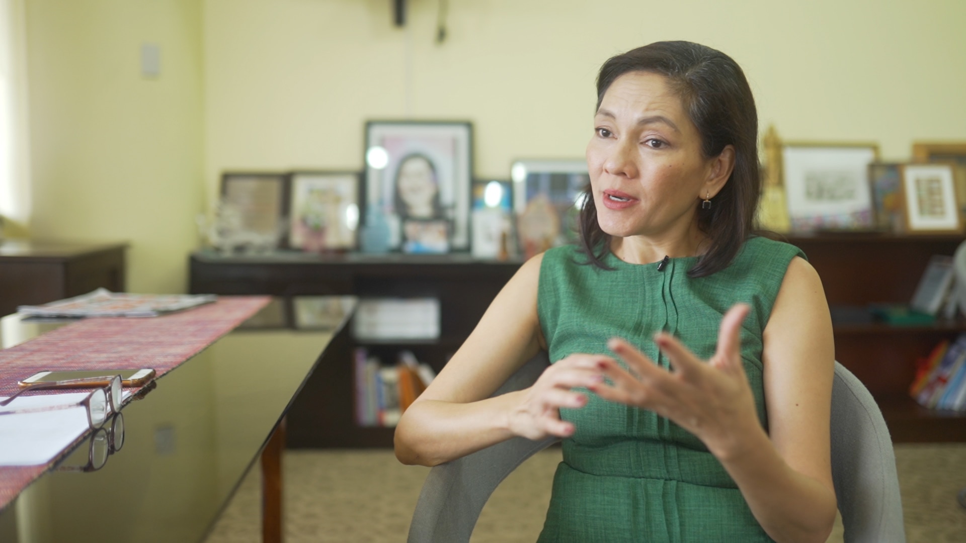 Sen  Risa Hontiveros is one of the prime advocates to push for the mental health bill