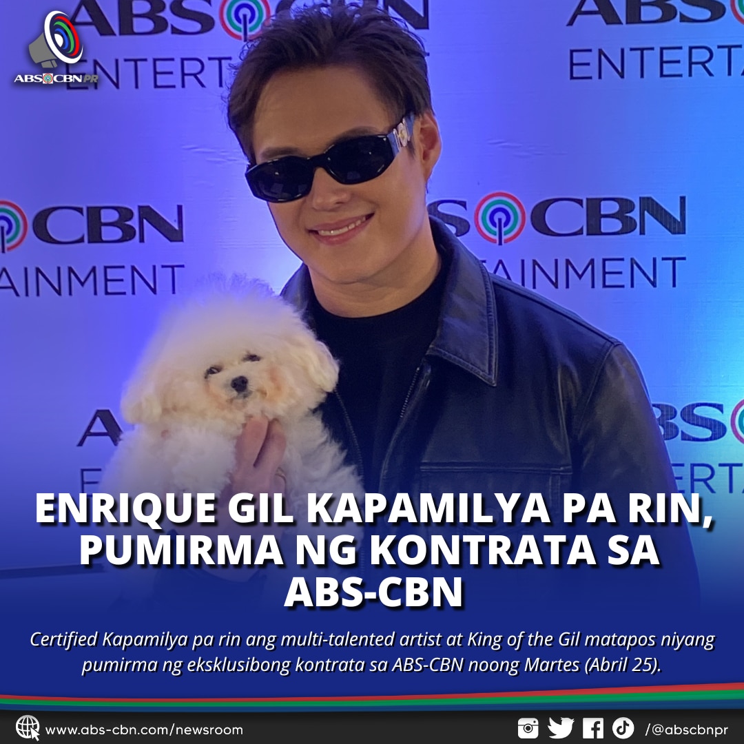 ARTCARD (TAGALOG) Enrique Gil, Kapamilya pa rin