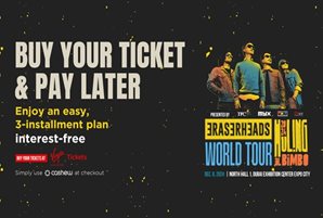 EXTRA FAN TREAT! ABS-CBN Global Middle East offers a buy now, pay later plan for "Eraserheads Huling El Bimbo World Tour 2024" at the Dubai Exhibition