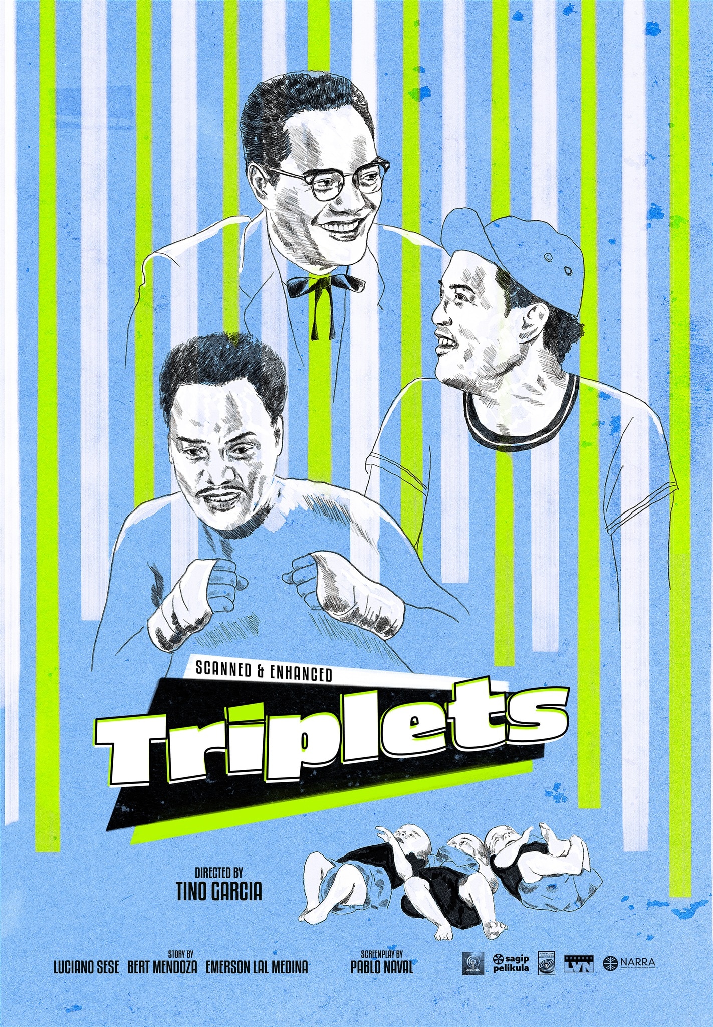 The Triplets streaming for free on ABS CBN Film Restoration Facebook page