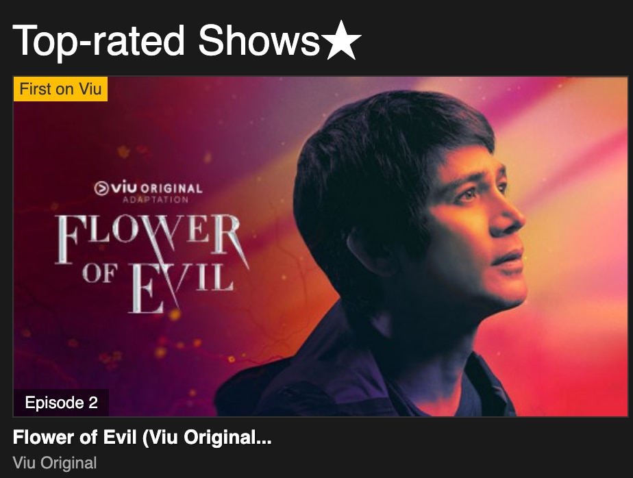Flower of Evil is top rated show on Viu