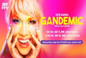 Laugh-out-loud in Vice Ganda's 'Gandemic: The VG-tal Concert' on SKY Pay-Per-View