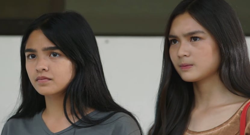 Mira and Joy (Andrea Brillantes and Francine Diaz) in Huwag Kang Mangamba 1