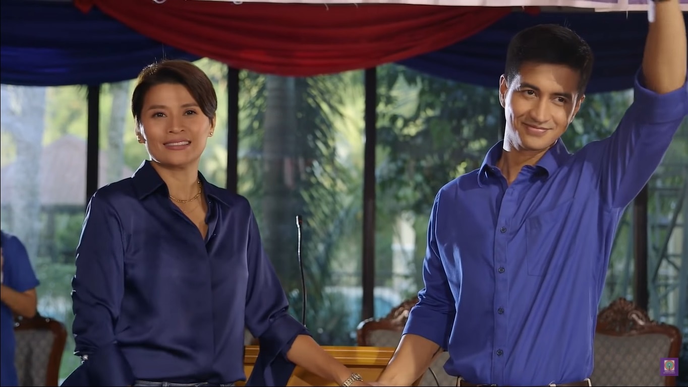 Eva (Mylene Dizon) and Miguel (RK Bagatsing) in Huwag Kang Mangamba