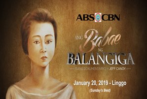 Jeff Canoy and ABS-CBN DocuCentral premiere "Ang Babae ng Balangiga" on "Sunday's Best"