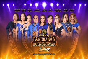 9 singers battle for judges' scores, viewers' text votes in "Tawag ng Tanghalan" grand finals on "It's Showtime"