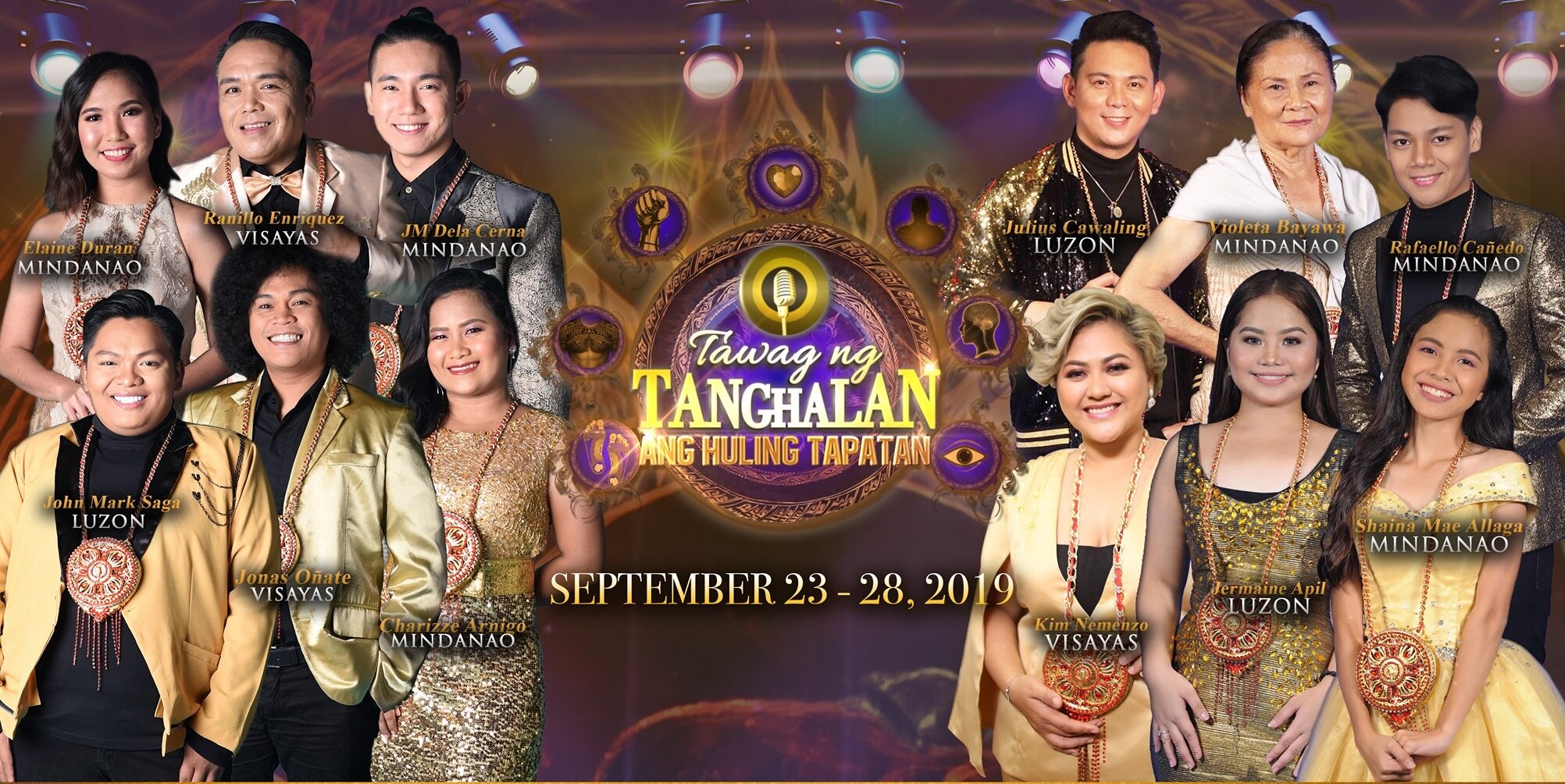 12 singers troop to "Tawag ng Tanghalan" grand finals