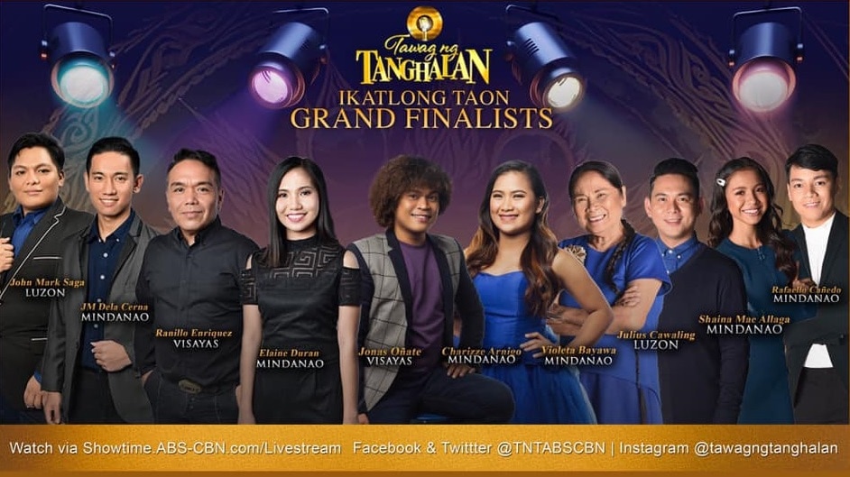 “Tawag ng Tanghalan" firming up roster for grand finals