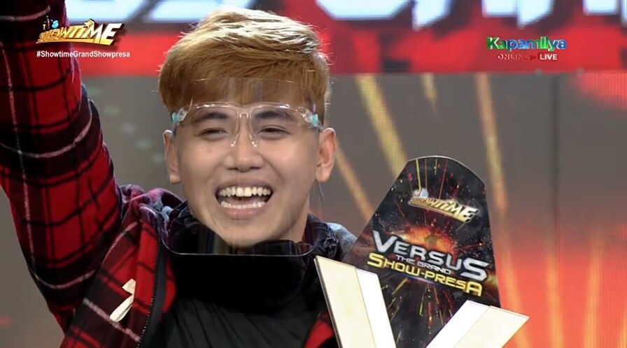 Beatboxer crowned first-ever "Versus" grand champion on "It's Showtime"