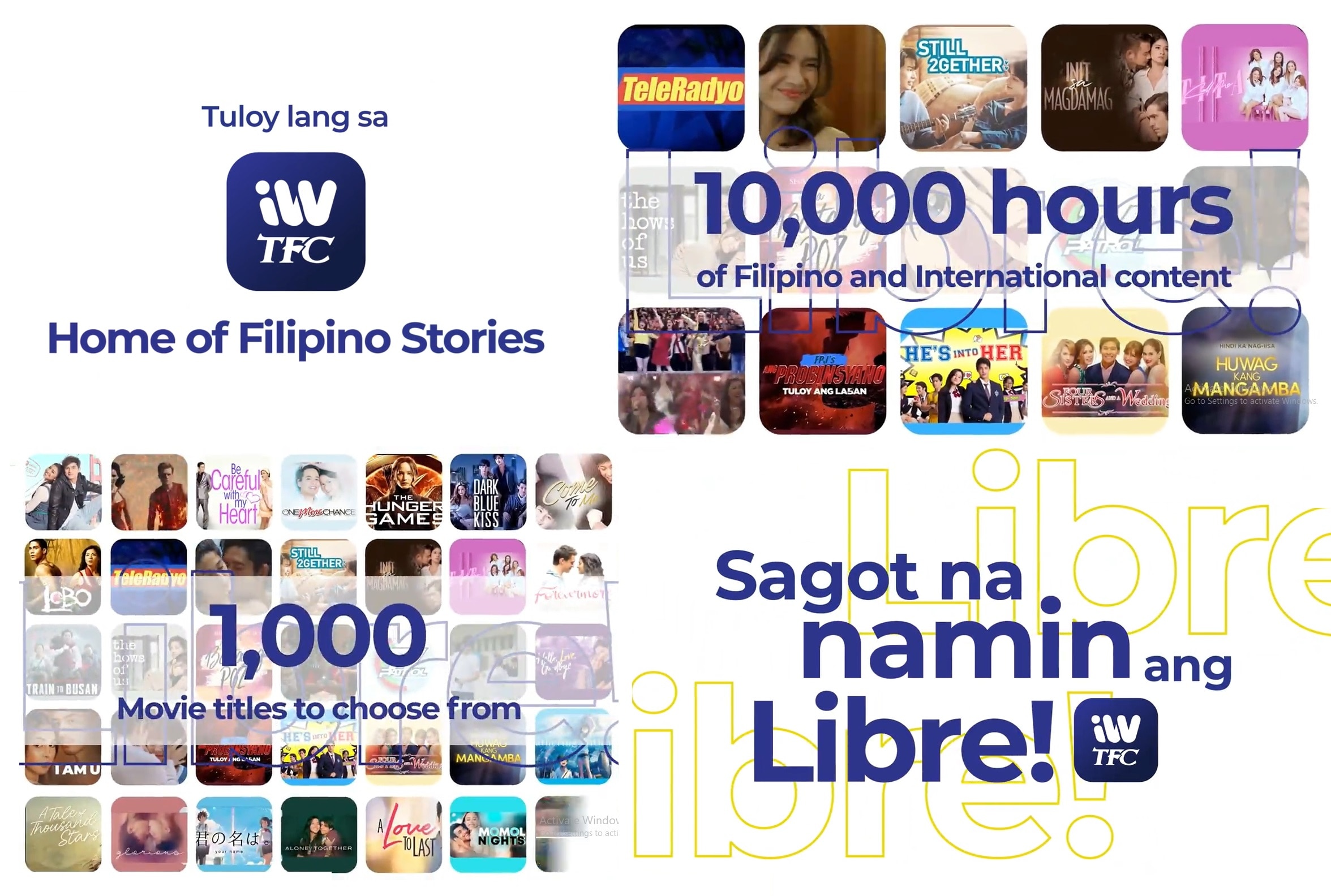 iWantTFC now offers free access to advance teleserye episodes, originals, and over 1,000 movies in PH