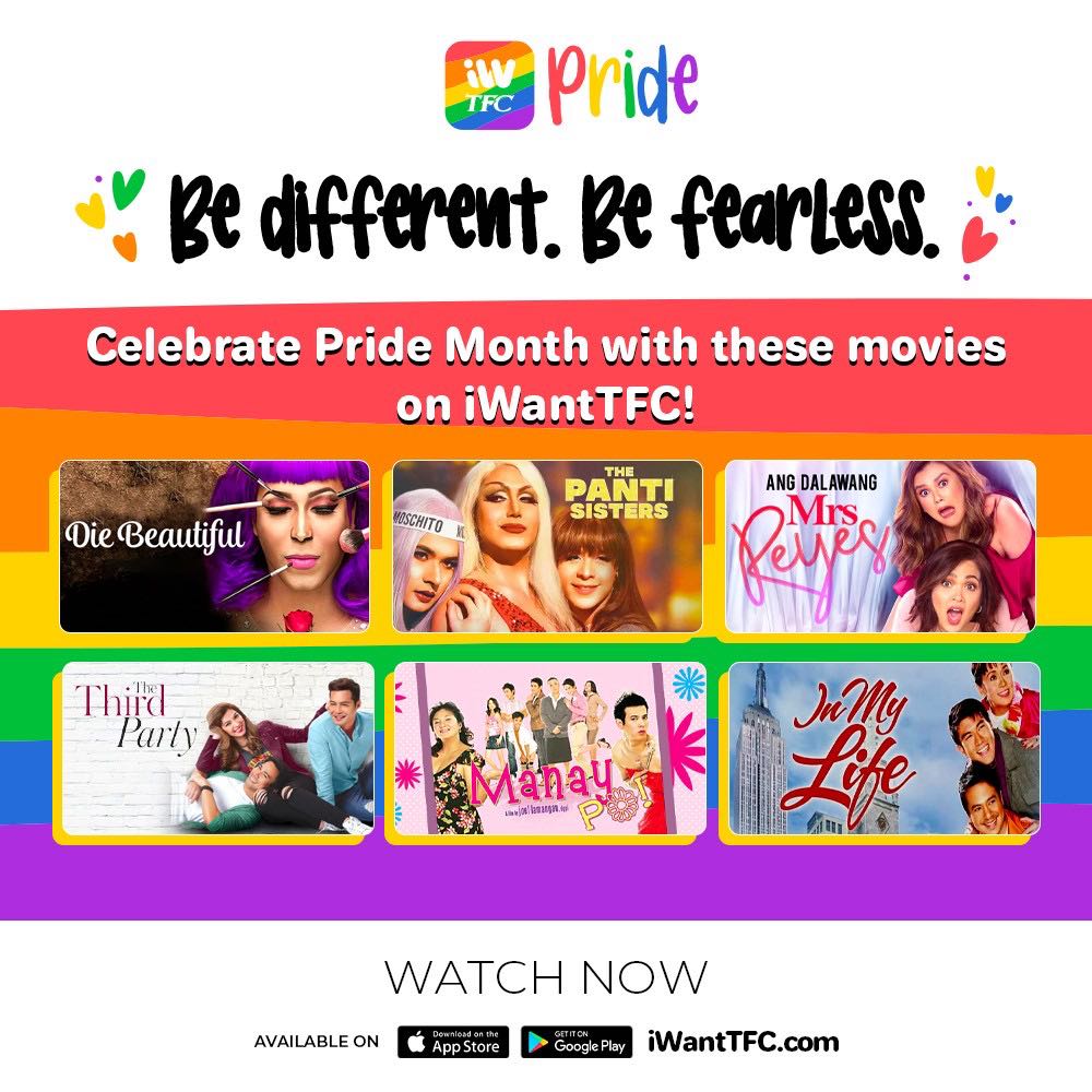 Celebrate Pride Month with these movies on iWantTFC