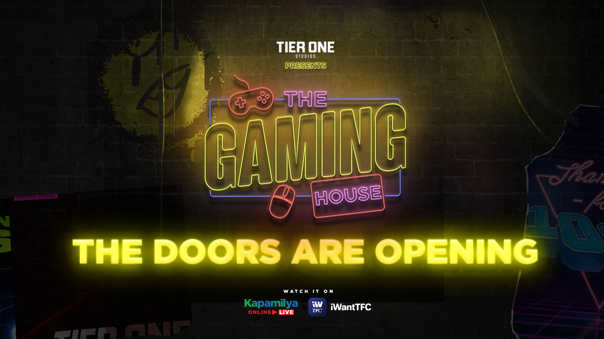 Search for PH's new gaming icon in "The Gaming House" premieres on iWantTFC and Kapamilya Online Live