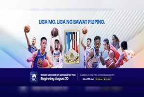 MPBL streams abroad via iWantTFC starting August 20