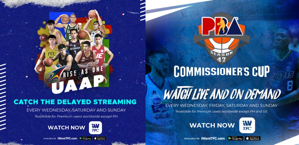 ABS-CBN brings more hardcourt action from the UAAP and PBA to audiences overseas