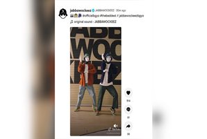 Jabbawockeez Dances to P-Pop group BGYO's "The Baddest"