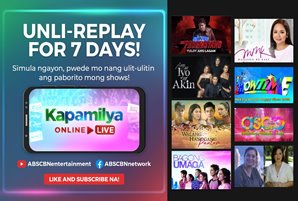 ABS-CBN entertainment shows now available for 7 days on Kapamilya Online Live