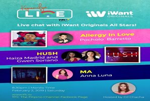 Stars of iWant originals join “Kapamilya Live”