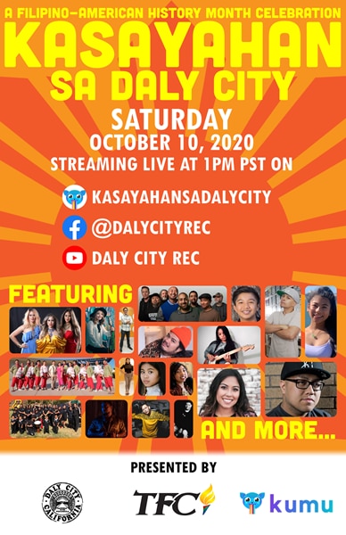 Virtual event celebrates the talent and diversity of Daly City during Filipino American History Month