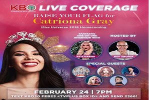 Catriona's homecoming concert airs on KBO