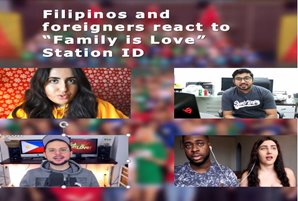 YouTube vloggers touched by "Family Is Love" Station ID