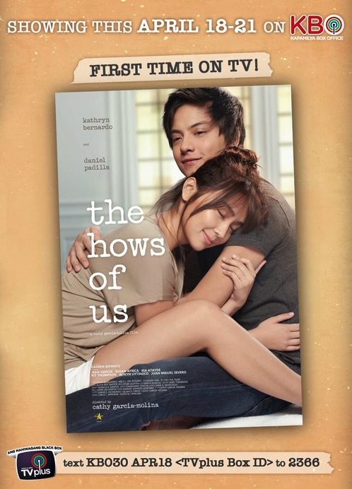 Philippines' highest grossing film "The Hows of Us" premieres on KBO