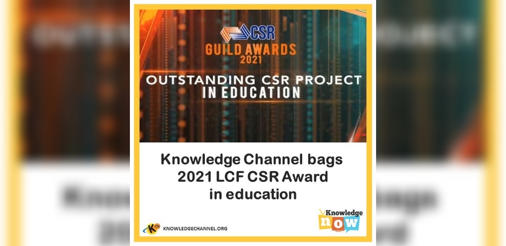 Knowledge Channel’s “School at Home” campaign bags award
