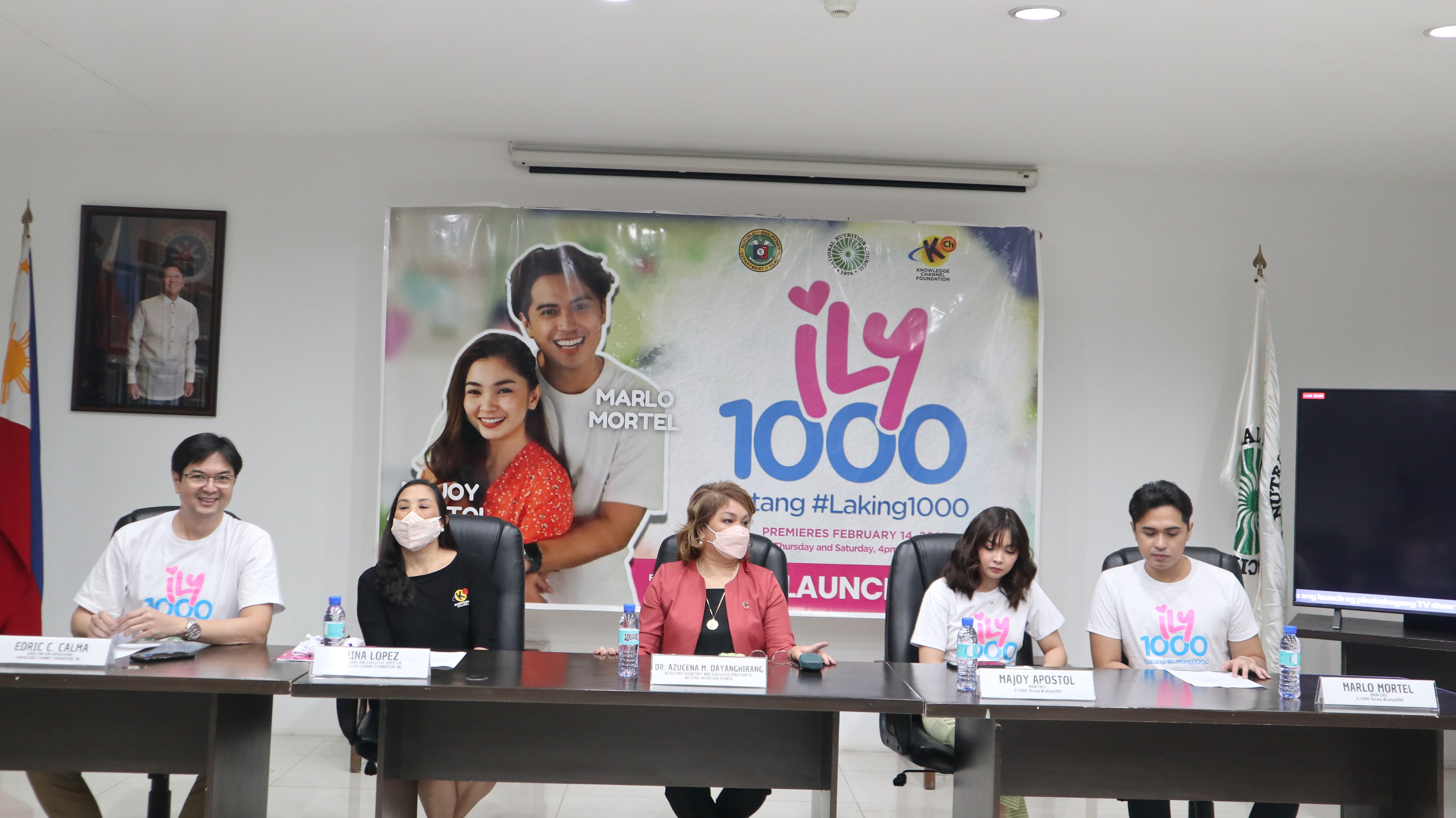 Knowledge Channel joins forces with National Nutrition Council in new tv series, “ILY 1000”