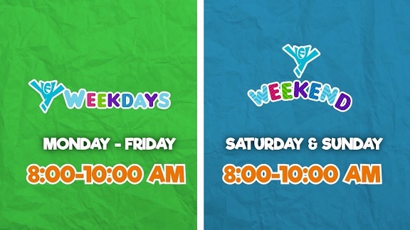 YeY Weekend and YeY Weekdays on Jeepney TV