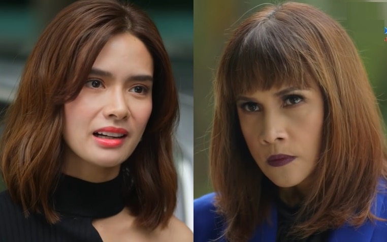Lena and Vanessa (Agot Isidro) confrontation (2)