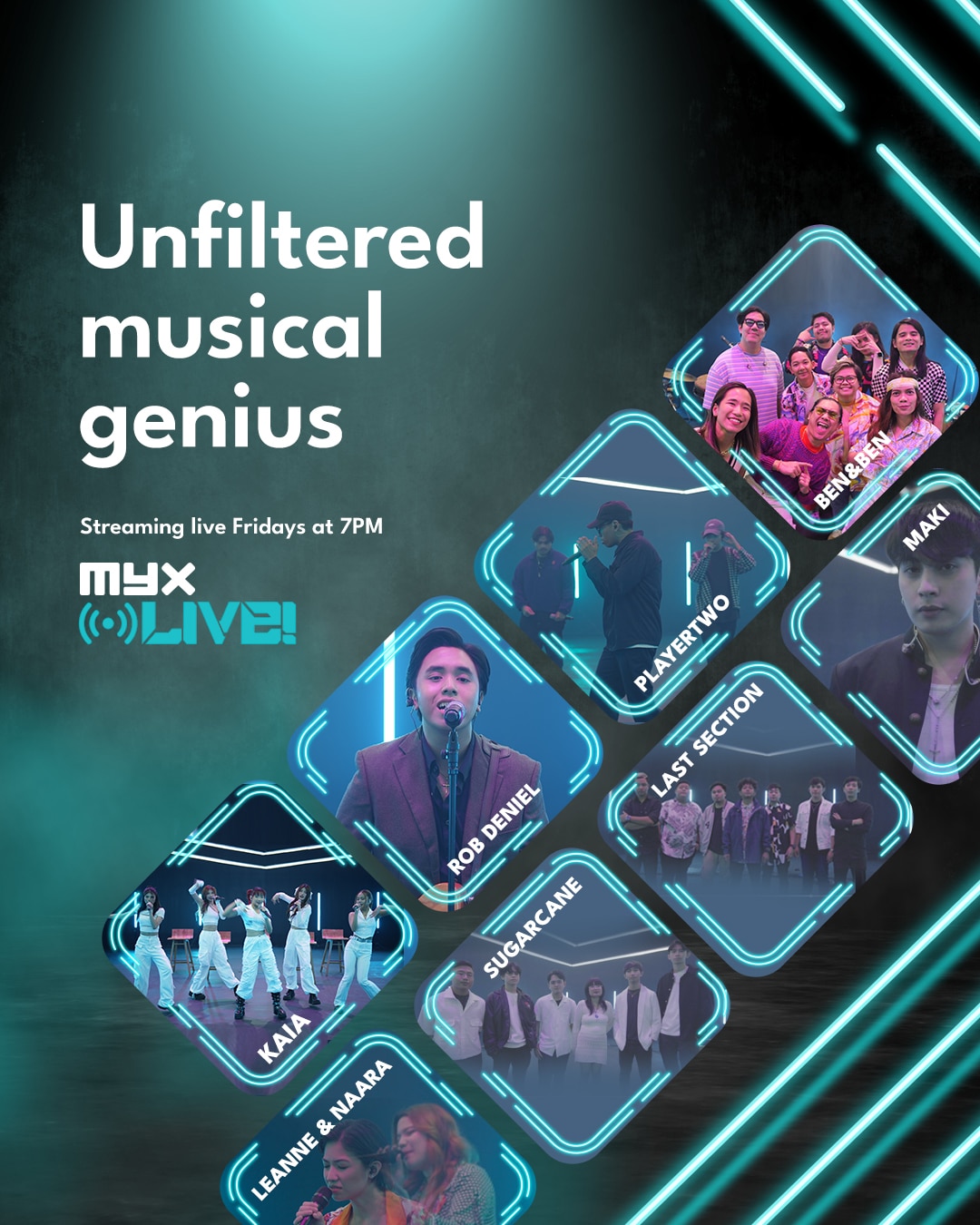 MYX Live Season 3 Unveils Raw and Bold Talents, Promises Electrifying Performances