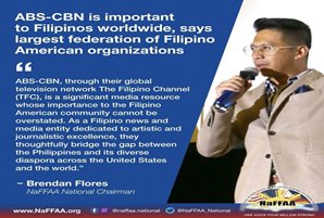 Global Filipino News: Largest Federation of Filipino American Organizations Emphasizes the Importance of ABS-CBN to Filipinos in the United States