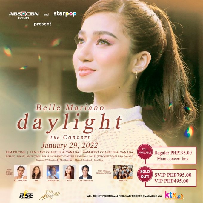 Belle Mariano_daylight concert