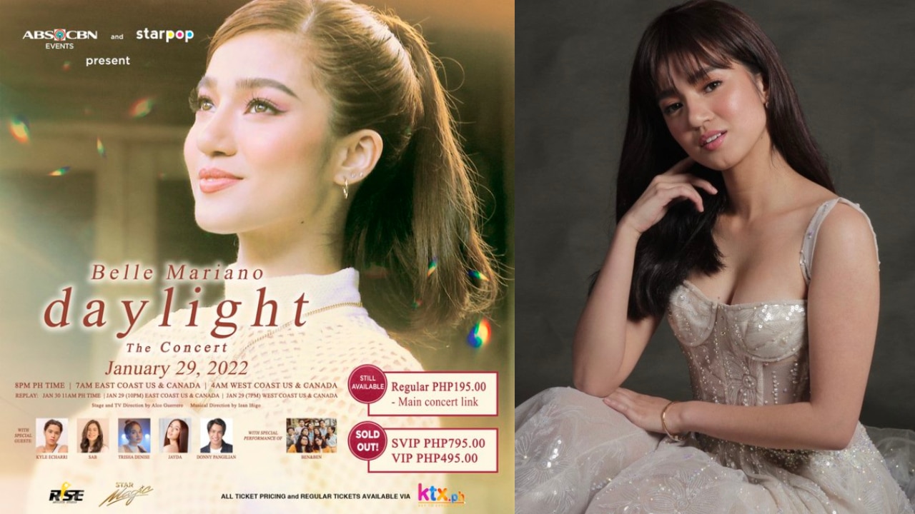 Belle poised to dazzle viewers in “Daylight: The Concert” on January 29