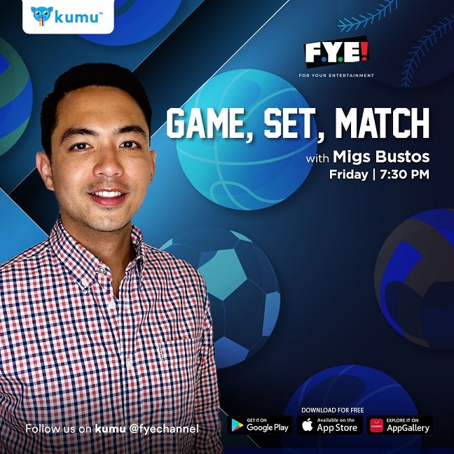 Game, Set, Match with Migs Bustos