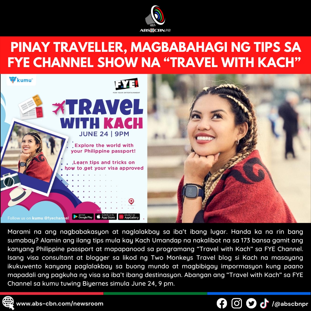 Travel with Kach _ Filipino artcard