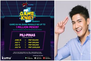 Win up to P1 million in “Game KNB?” starting June 25
