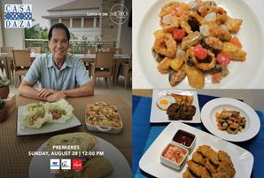 New season of "Casa Daza" to feature well-loved recipes from Chef Sandy and his mom's cookbook