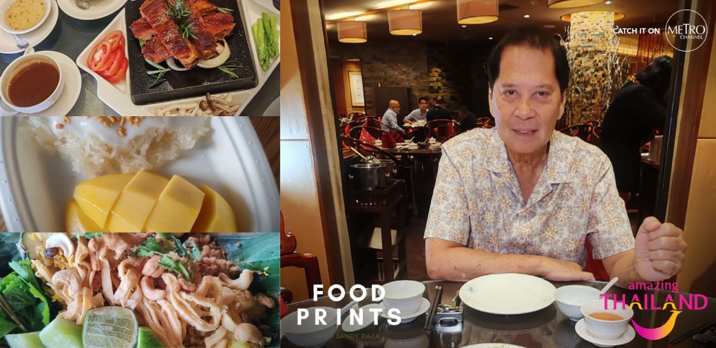 Chef Sandy Daza indulges in tasty Thai fare in "FoodPrints" Bangkok special