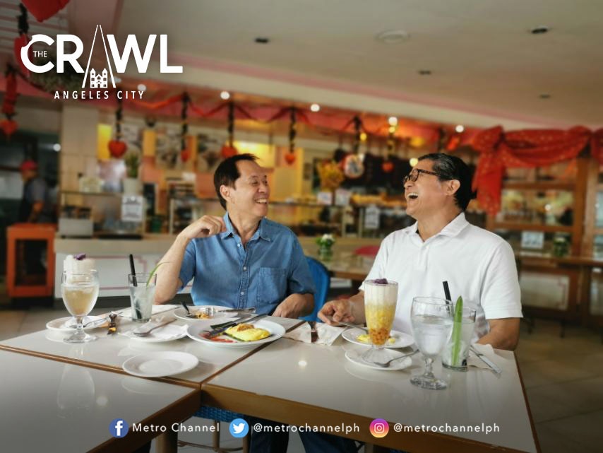 Savor the best of Angeles City with chefs Claude Tayag and Sandy Daza in "The Crawl"