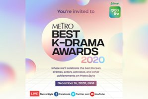 Winners of "Metro Best K-Drama Awards 2020" to be announced this Wednesday