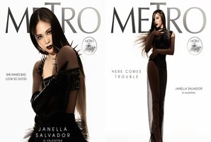 Janella channels sexy Valentina in her Metro digital covers