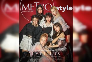 Global girl group LAPILLUS stuns in first-ever digital magazine cover feature via Metro.Style