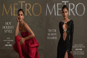 Lovi stuns in alluring holiday shoot for Metro cover