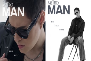 Bolder Enrique graces Metro Man cover