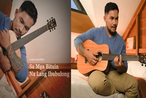 Carlo Bautista drops alternative rock rendition of "Sa Mga Bituin Na Lang Ibubulong"