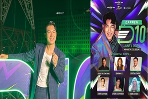 Darren to fire up the Araneta stage with "D10" anniversary concert