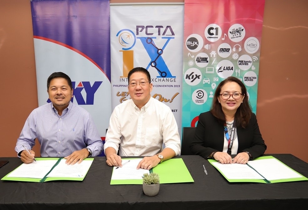 Creative Programs Inc. and SKY Cable Corp. take part in 2019’s PCTA cable show