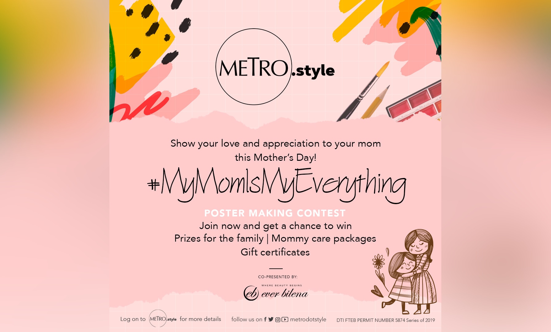 Kids get to show their love in Metro.Style's "My Mom Is My Everything" promo