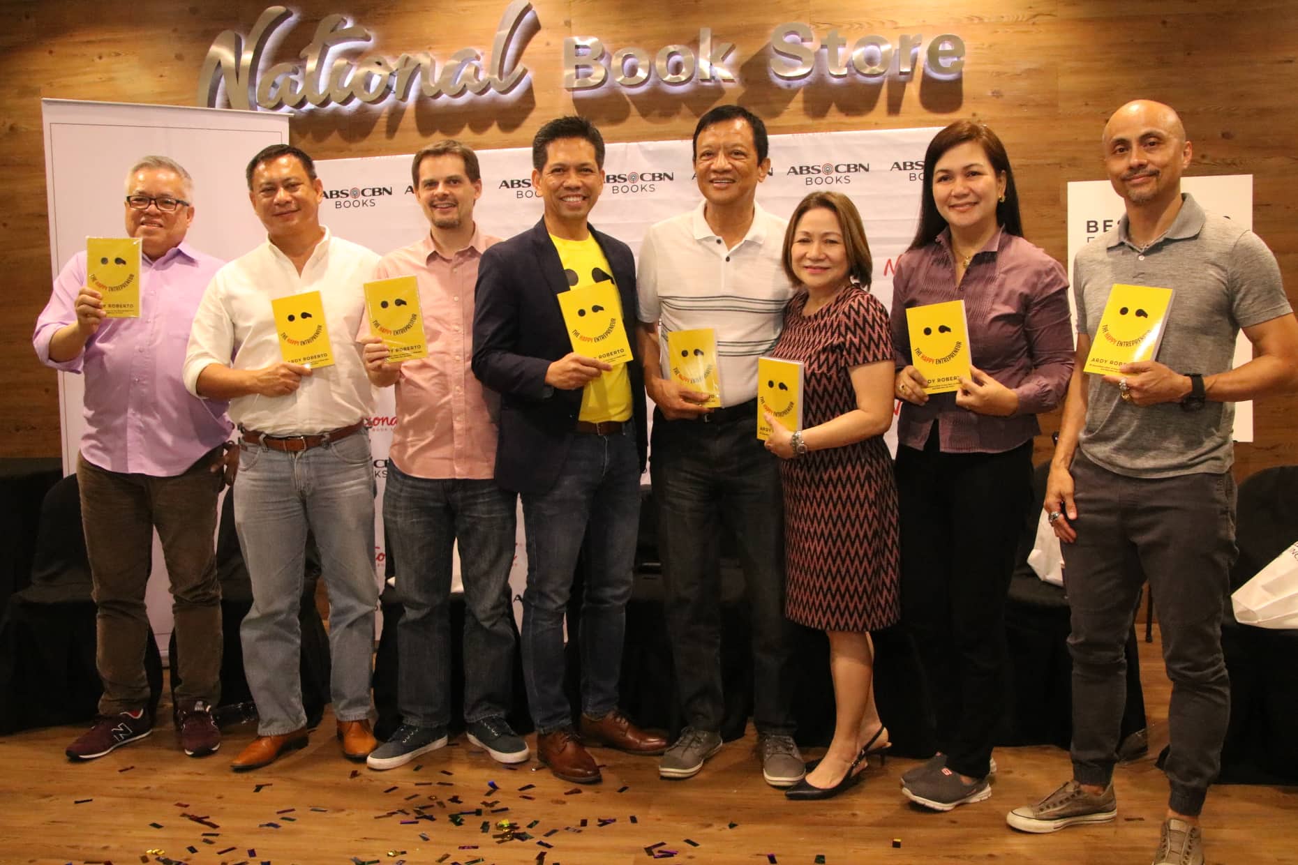 Inspiring business founders and advocates grace Ardy Roberto's “The Happy Entrepreneur” launchLAUNCH